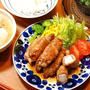 ８０９円＊豚と長芋の照り梅ロール定食【酒蔵びらきだ～】