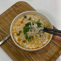 レンジで4分！ヘルシー担々麺