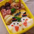 仲良しオバケのハイタッチ弁当☆ハロウィンのキャラ弁当