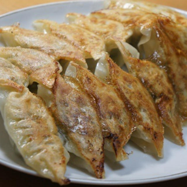 やっぱり手造りギョウザ