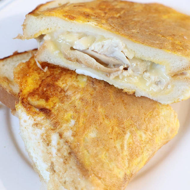 【簡単レシピ】ワンパンサンド♪韓国風エッグチーズトースト