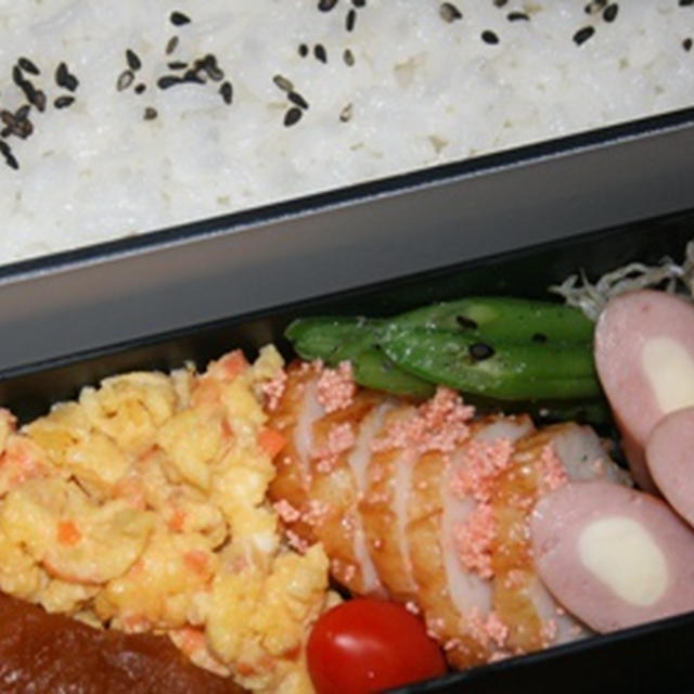 6月17日　　チーズインウインナー弁当