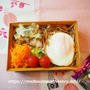 鯵南蛮と巣ごもりたまごのお弁当