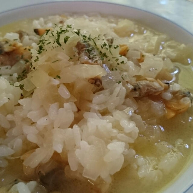 アサリのリゾット