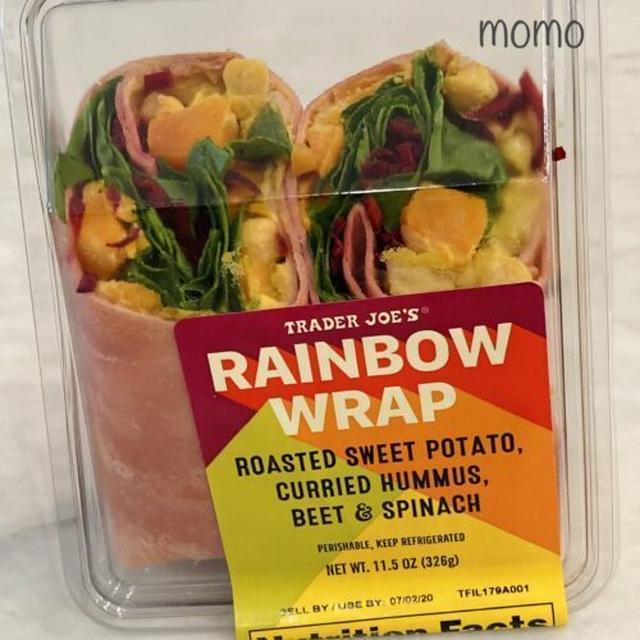 Trader Joe’s Rainbow Wrap　トレジョ　レインボーラップ