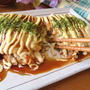 肉も粉も不使用☆　油揚げでポケットお好み焼き風