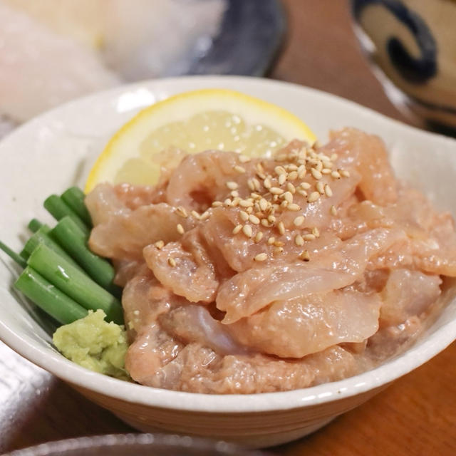 【カワハギ】絶品✨カワハギの肝和え