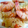 簡単で美味しい　海鮮☆トマト炊き込みご飯　/　気になる労災申請書