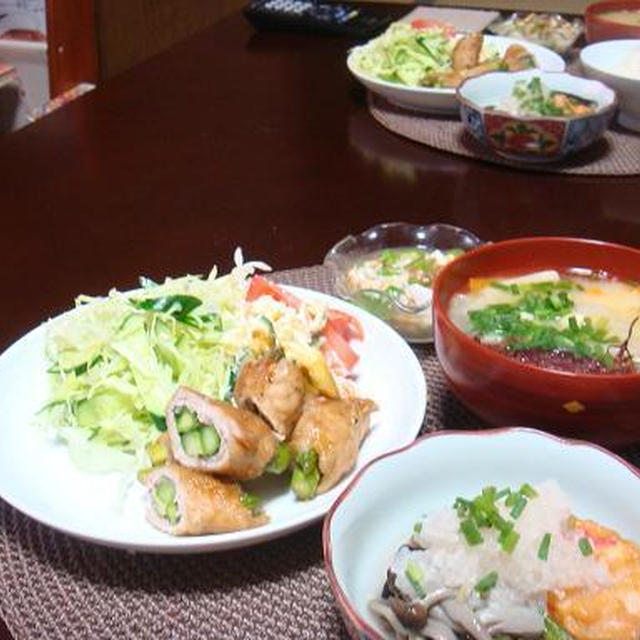 カンタン♪豚肉の野菜巻き焼き