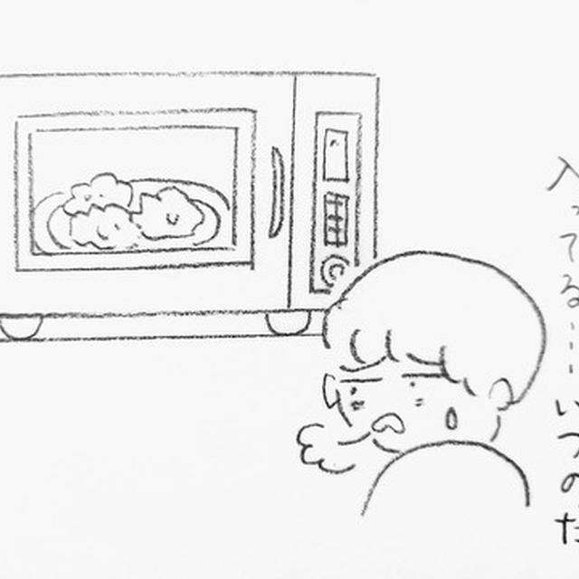 恐怖の...今度は電子レンジ
