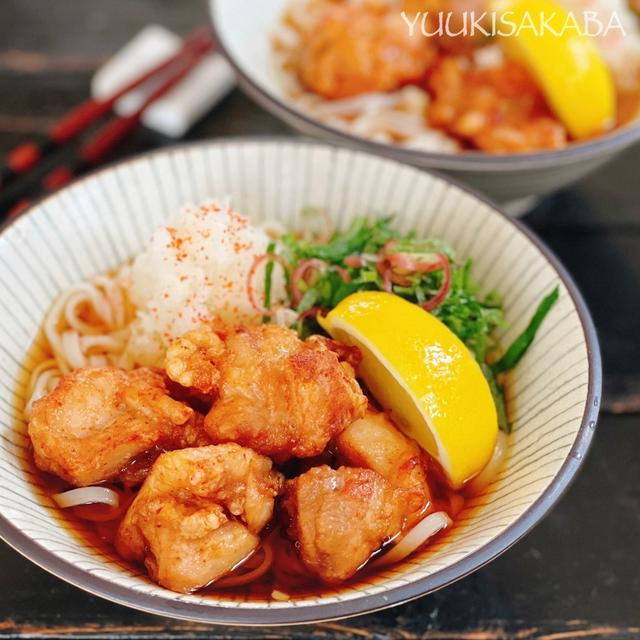 さっぱり食べれる、がっつり系うどん！これからの季節におすすめ、お肉の冷たいうどんレシピ4品！