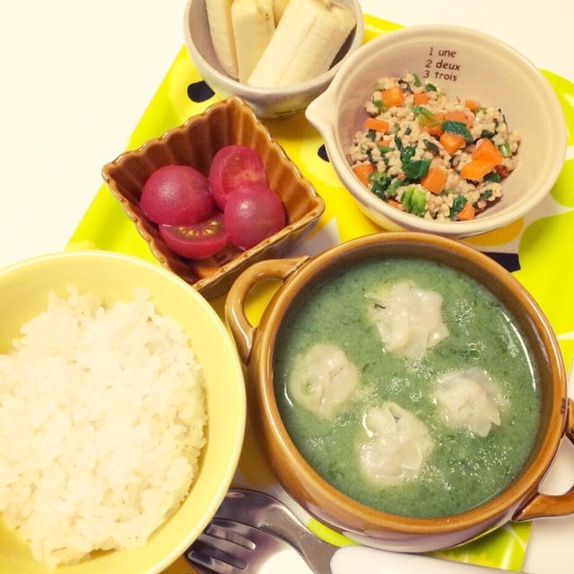 息子の昼ごはん