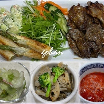 5/10(土)  照り焼き牛豚