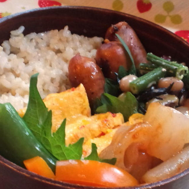 焼ソーセージ弁当