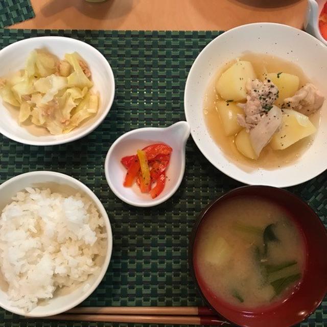 ベジブロスで鶏肉とジャガイモの旨煮