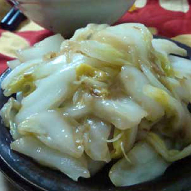 白菜だけで八宝菜