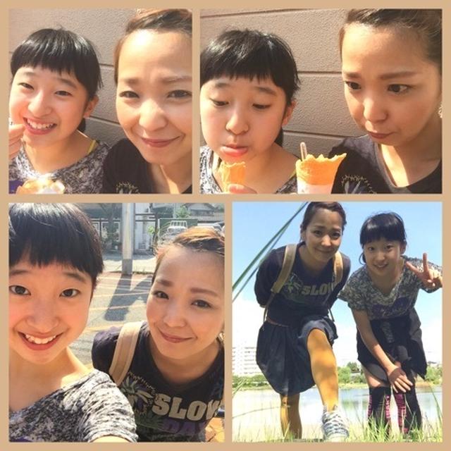 ＧＷ初日＊娘っちとサイクリング