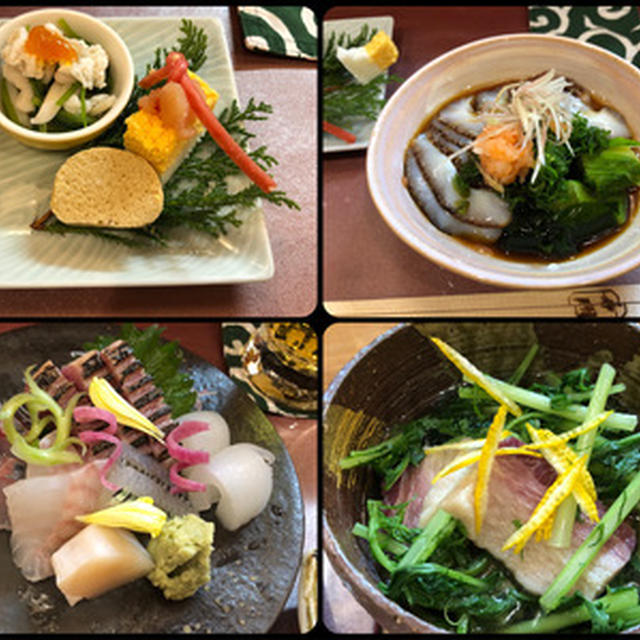 今年初めて割烹「希翔」へ