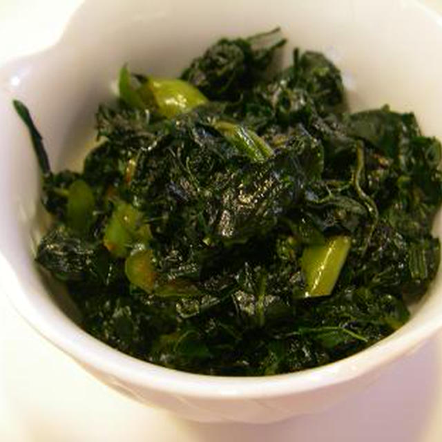 葉唐辛子の佃煮