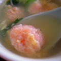 Shrimp Ball Soup えび団子のスープ by つぶこさん