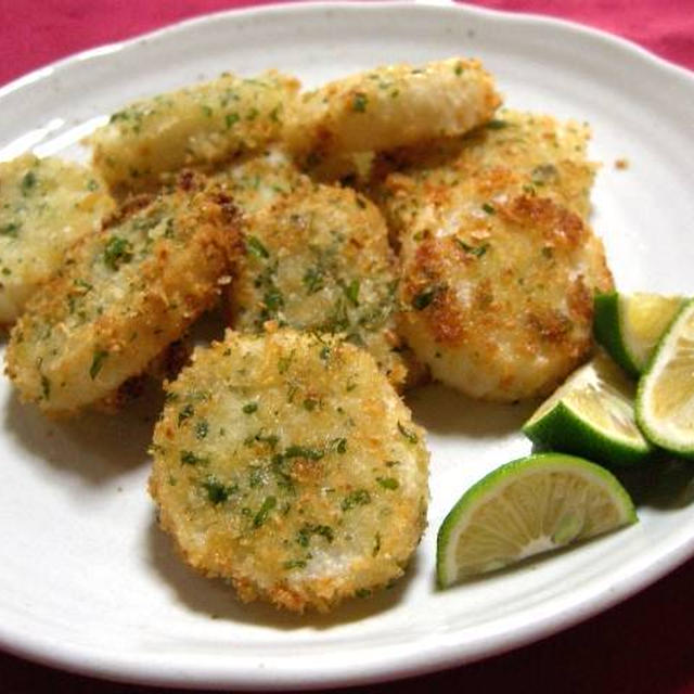 長芋の香草パン粉焼き