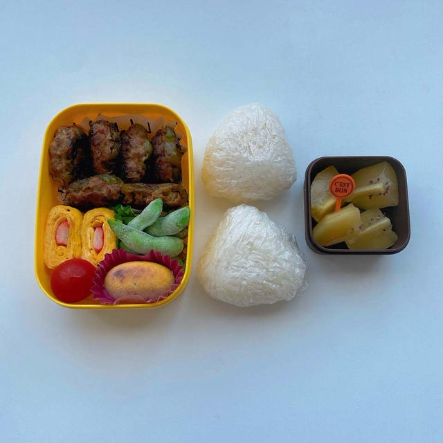 今日のお弁当とペットボトル600本