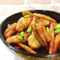 給食で大人気！おうちでも食べたい！チキンチキンごぼう タカラ本みりんで作る。