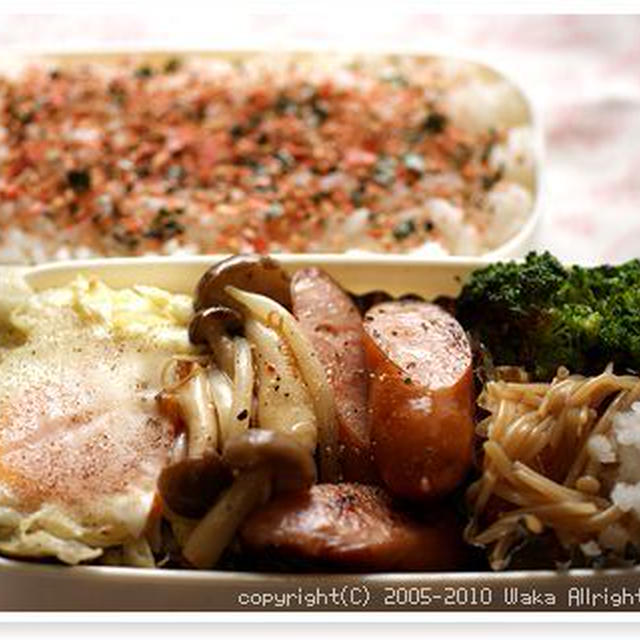■忙しい朝、パパッと作れるお弁当(´・ω・`)■