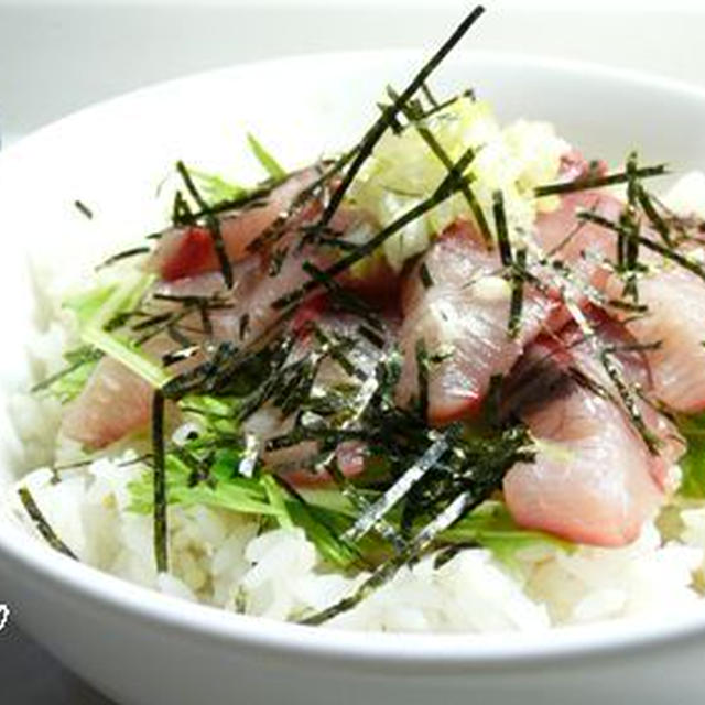 Ｄａｎさんハマチ丼＆一人鍋・・・夜ご飯＜0210＞