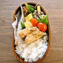 塩鮭ととんかつリメイク弁当