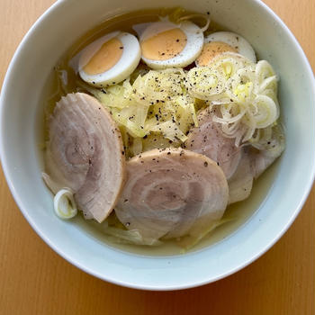 手打ち塩ラーメン