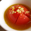 トマトの蒸しスープ＆トマトの炊き込みピラフ