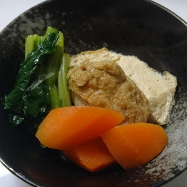 厚揚げの煮物★★★
