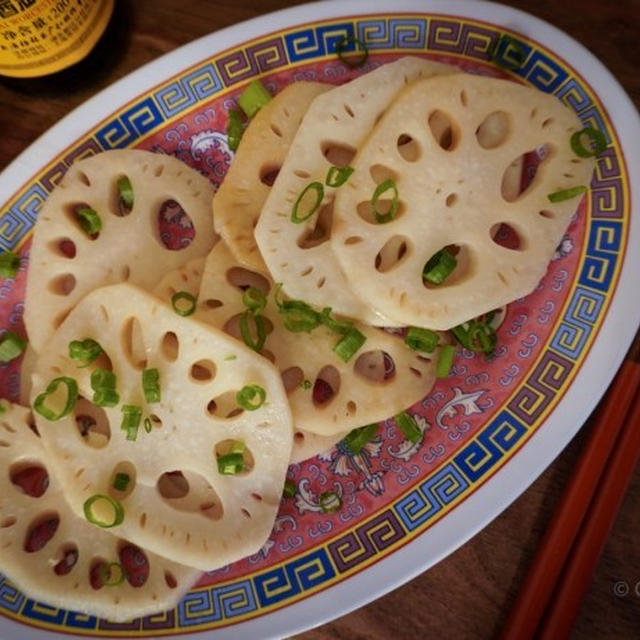 レンコン炒め (Stir Fried Lotus Root)