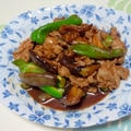 豚と茄子とピーマンの甘味噌炒め