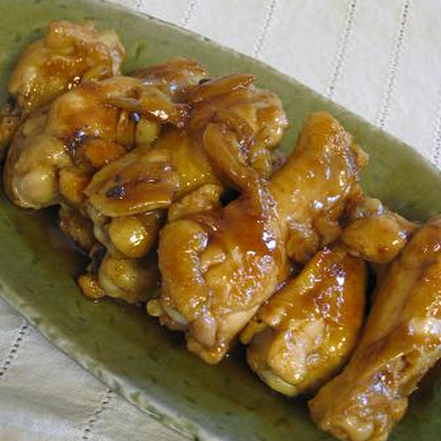 ケンタロウの『手羽元のにんにく炒め煮』