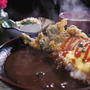 【旬菜de黒カレー２種のご紹介です♪】フキノトウのオムカレー他