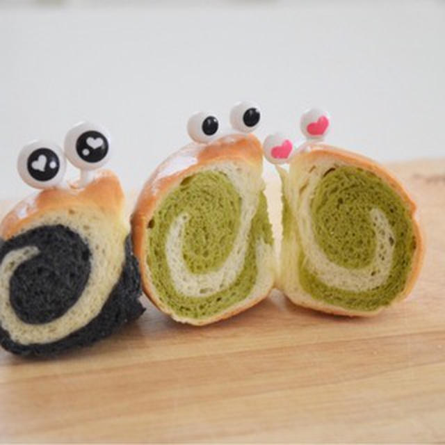 くるくる♪かたつむりベーグル。