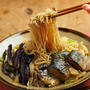 神崎そうめんで、サバ缶煮魚そうめん