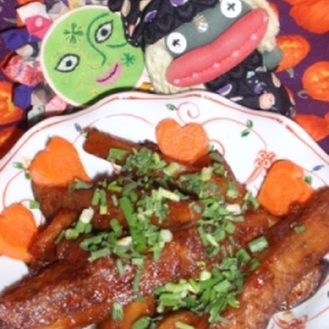 茄子とベーコンのピリ辛味噌炒め＆白菜の柚子マヨサラダ（お家カフェ）