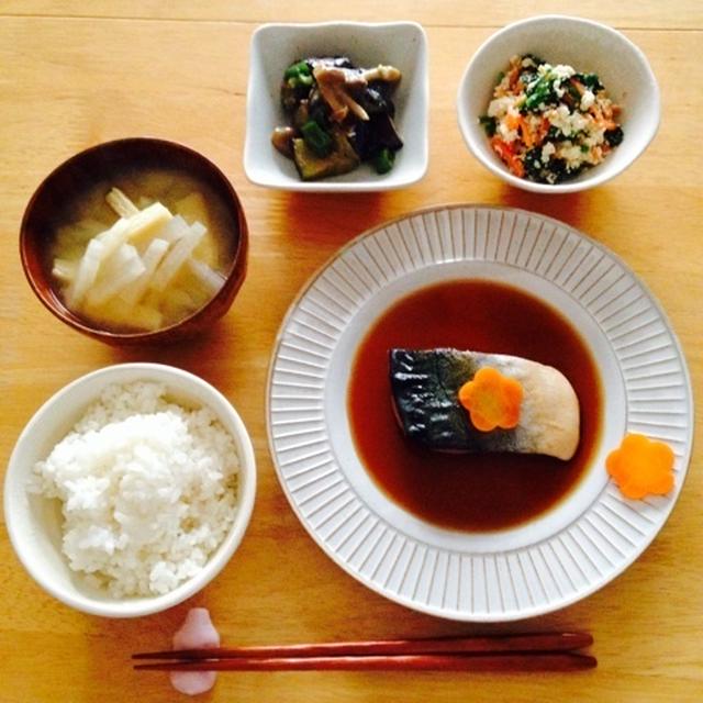 つばすの煮付け定食 By Maronさん レシピブログ 料理ブログのレシピ満載
