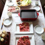 焼肉パーティ と ミニキンパ。