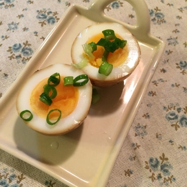 ゆで卵の醤油搾りかす漬け By Sayanさん レシピブログ 料理ブログのレシピ満載