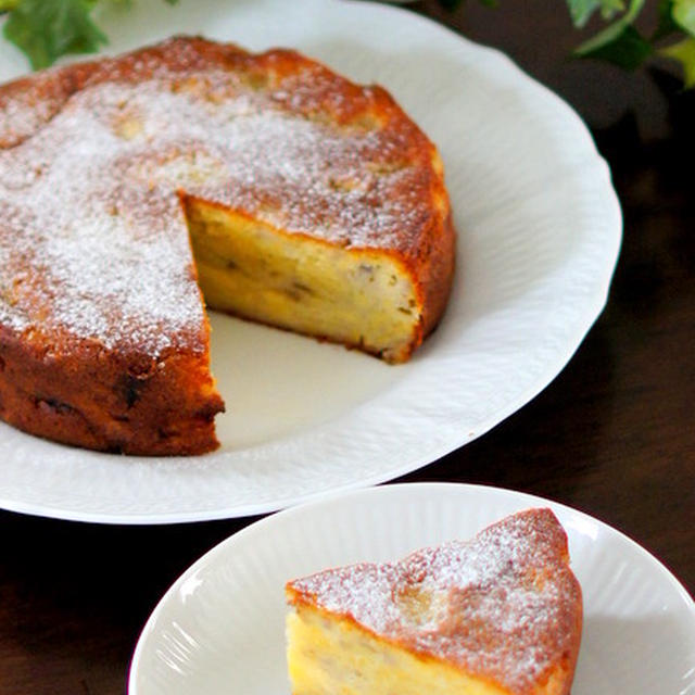 ココナッツオイルでバナナケーキ♫