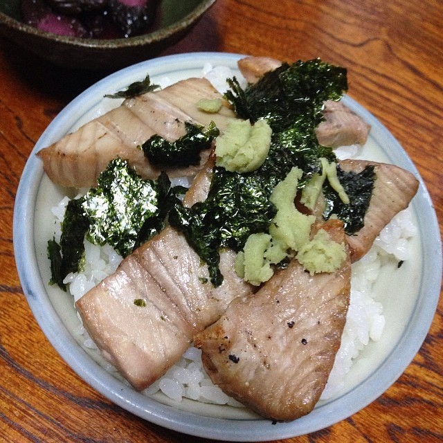 オヤジ随筆♯29“マグロの炙り丼”