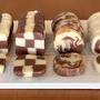 3-Ingredient Icebox Cookies (Checkerboard/Pinwheel/Marble) | OCHIKERON | Create Eat Happy :)