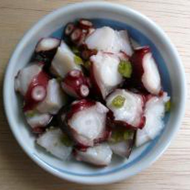 一日一品江戸料理－３６５「蛸の山葵和え」