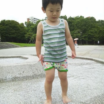 水遊び