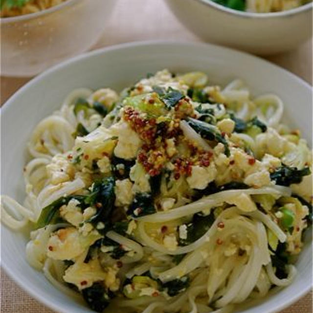 とろりなめらか☆白和えうどん