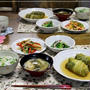 ・鶏ミンチのロール白菜＆大根菜めし